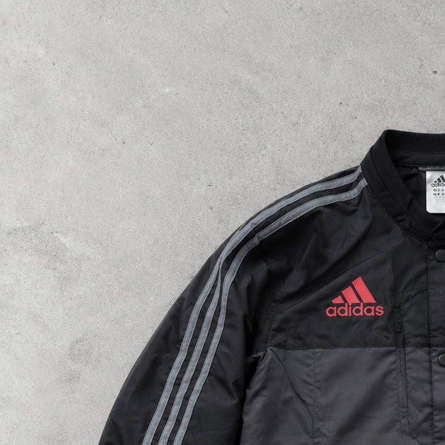 Veste Adidas Rouge / Noir Rare (M)