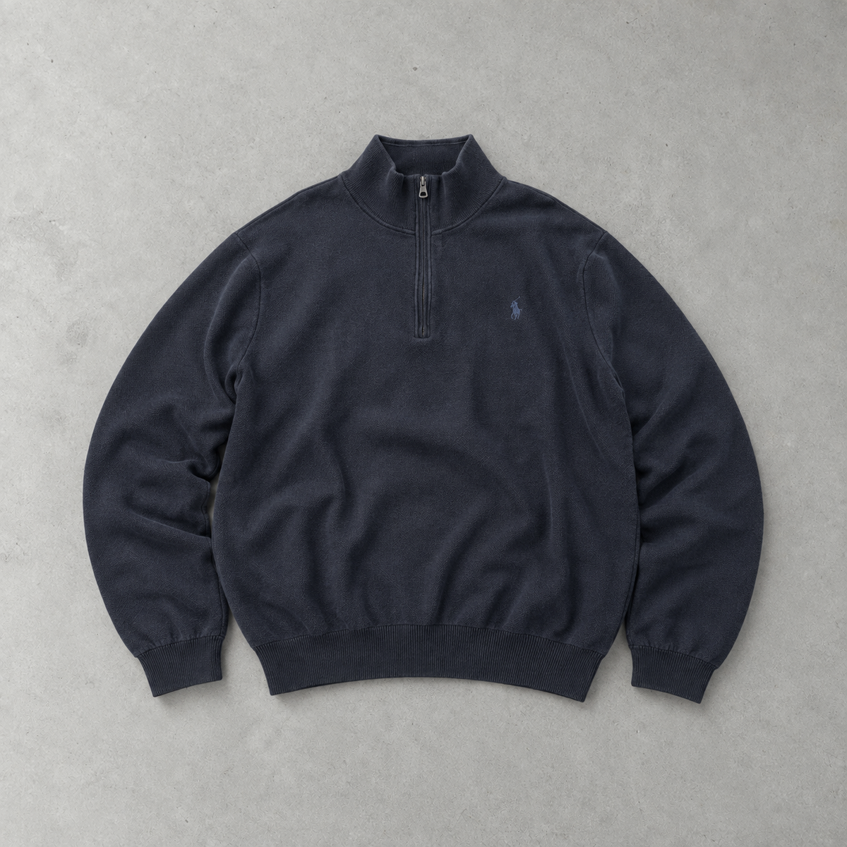 Ralph Lauren Sweater Marineblau Limited (XXL) Stitched Logo