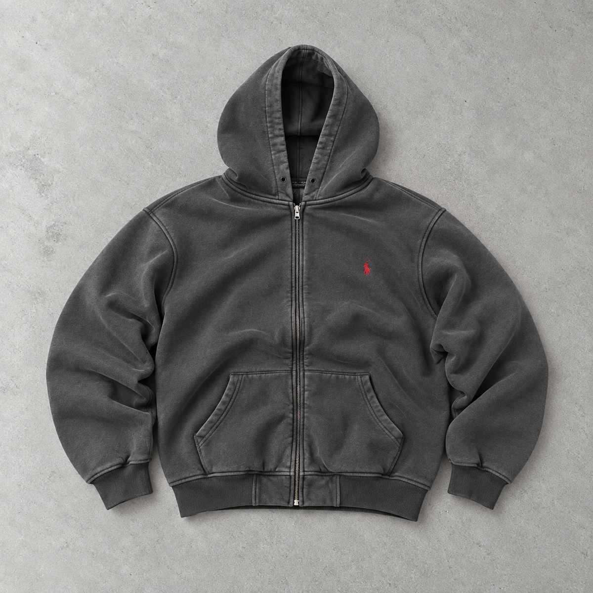 Ralph Lauren Hoodie Grau Rare (XL)