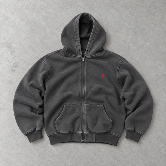 Ralph Lauren Hoodie Grau Rare (XL)