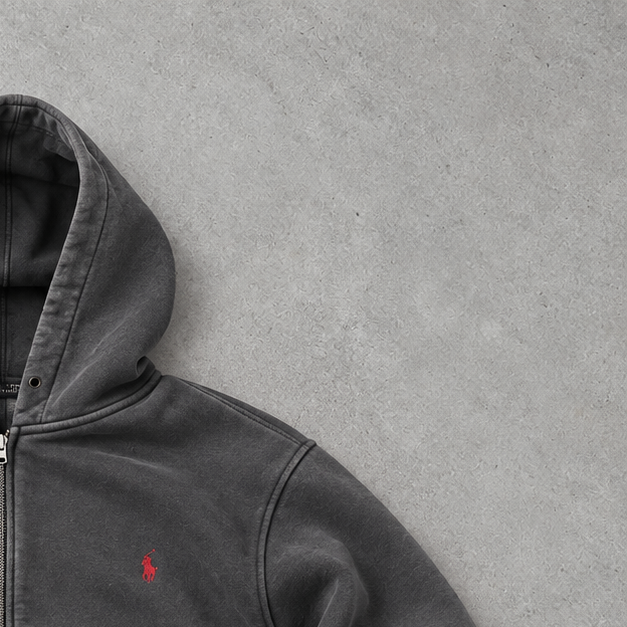 Ralph Lauren Hoodie Grau Rare (XL)