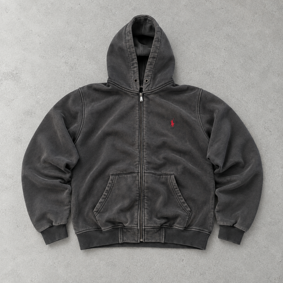 Ralph Lauren Hoodie Grau Rare (XL)