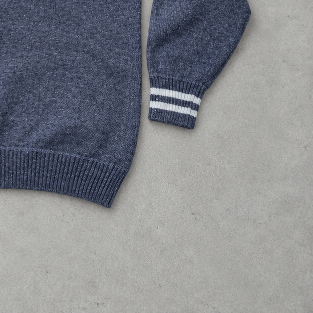 Ralph Lauren Zip Sweater Marineblau Rare (L)