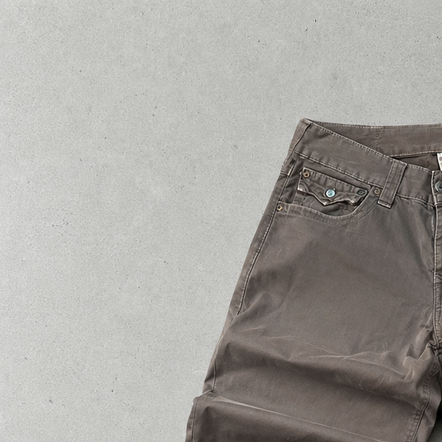 True Religion Jeans Grau Rare (W32 | DE 48)