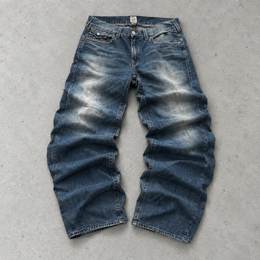 True Religion Bootcut Jeans Blue Rare (W38 | DE 54)