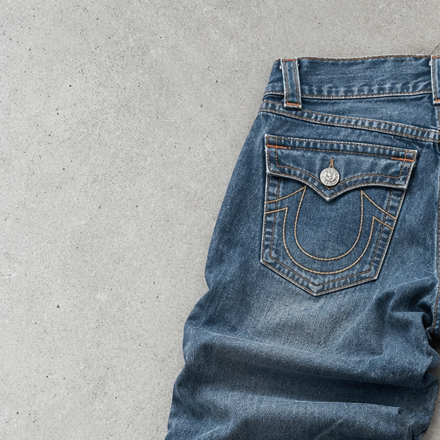 True Religion Bootcut Jeans Blue Rare (W38 | DE 54)