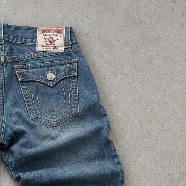 True Religion Bootcut Jeans Blue Rare (W38 | DE 54)