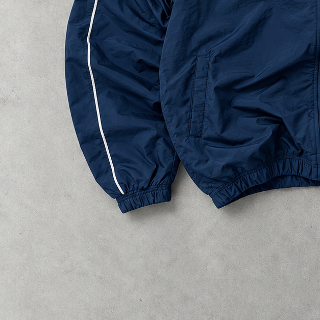 Vintage Nike Track Jacket Navy Rare (L)