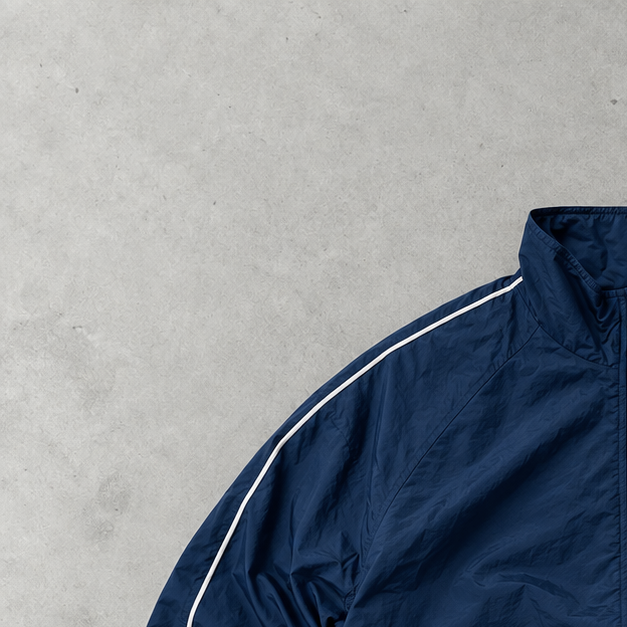 Vintage Nike Track Jacket Navy Rare (L)