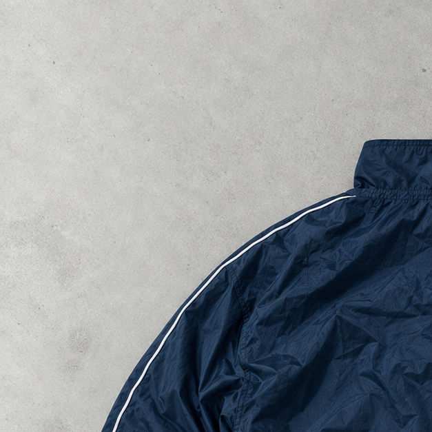 Vintage Nike Track Jacket Navy Rare (L)
