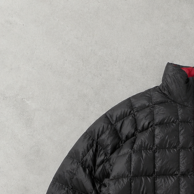 The North Face Jacket Schwarz, Rot Rare (S)