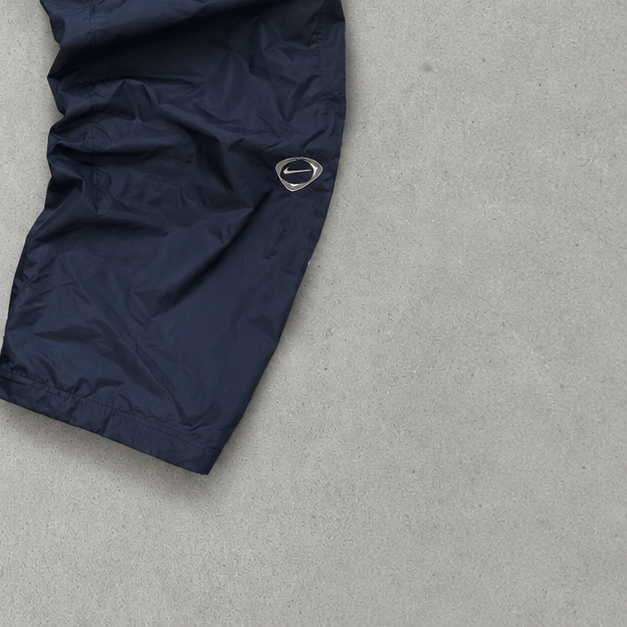 Y2K Nike Track Pants Marineblau Limited (Size M) Stitched Logo