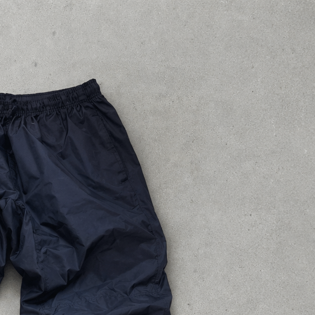 Y2K Nike Track Pants Marineblau Limited (Size M) Stitched Logo