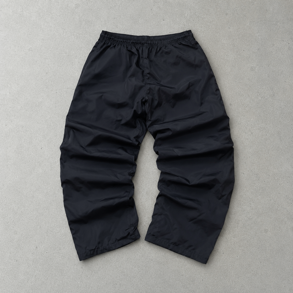 Y2K Nike Track Pants Marineblau Limited (Size M) Stitched Logo