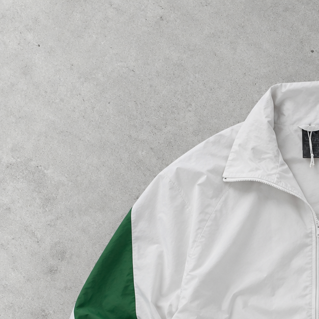 Adidas Trainingsjacke Weiß / Grün Rar (M)