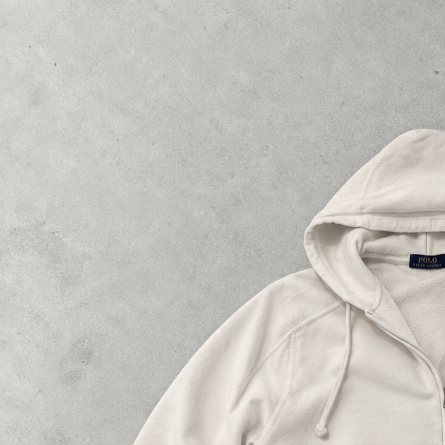 Ralph Lauren Hoodie Weiß Rare (M)