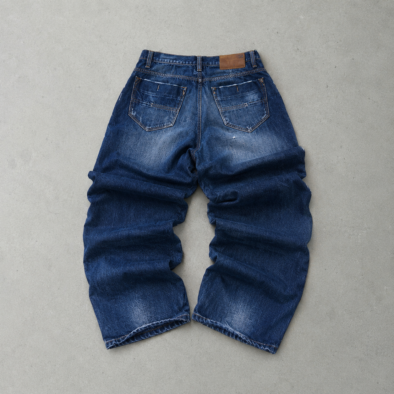 Y2K True Religion Jeans Marineblau, Blau Rare (W30 | DE 46)