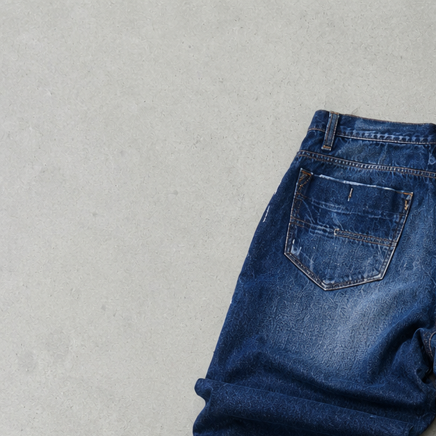 Y2K True Religion Jeans Marineblau, Blau Rare (W30 | DE 46)
