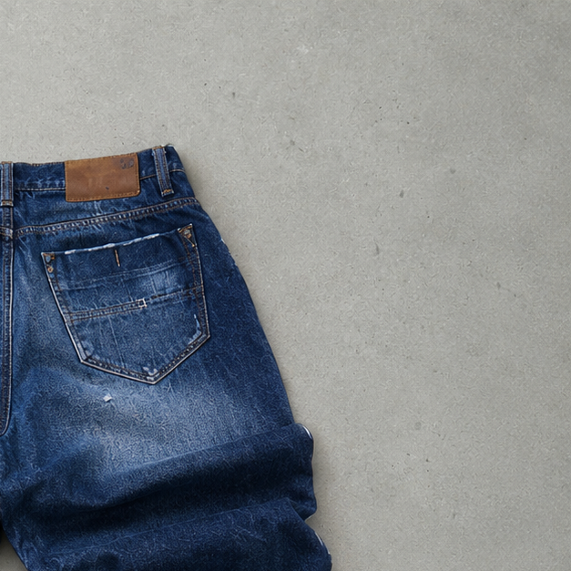 Y2K True Religion Jeans Marineblau, Blau Rare (W30 | DE 46)