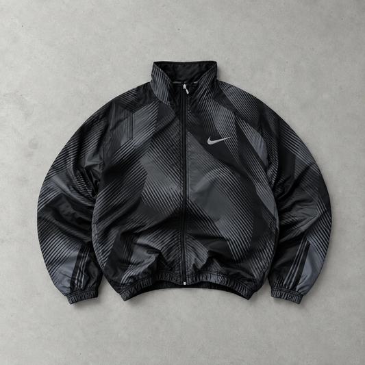 Nike Leggings Schwarz/Graue Jacke Selten (XL)