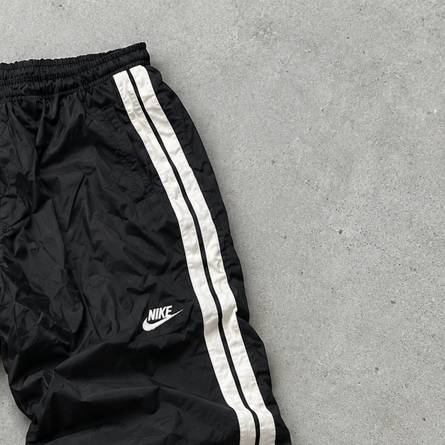 90s Nike Track Pants Marineblau Rare (M)