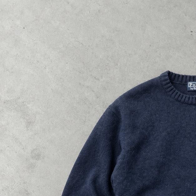 Ralph Lauren Sweater Marineblau Rare (S)