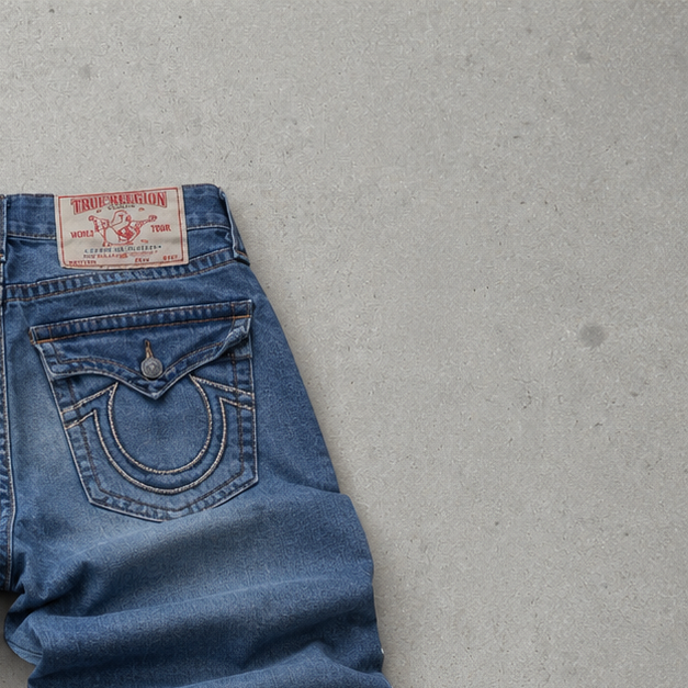 True Religion Jeans Blau, Schwarz Limited (S)