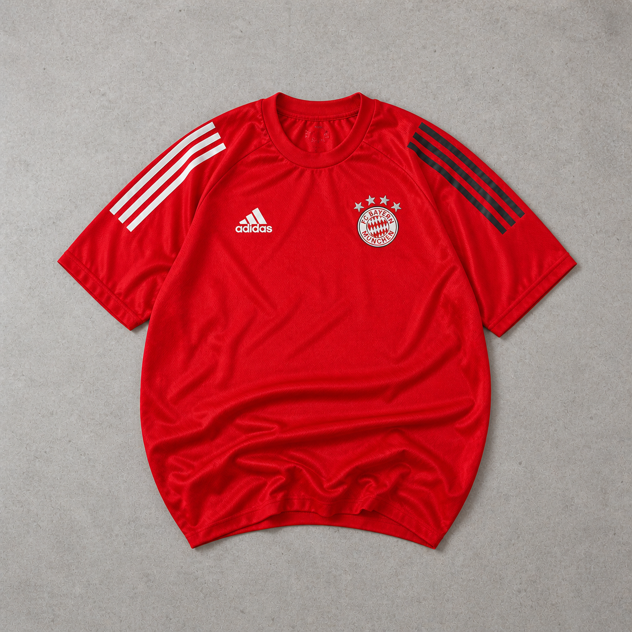 Bayern Munich Adidas Streetwear Piece Rot, Schwarz Limited (S) Stitched Logo