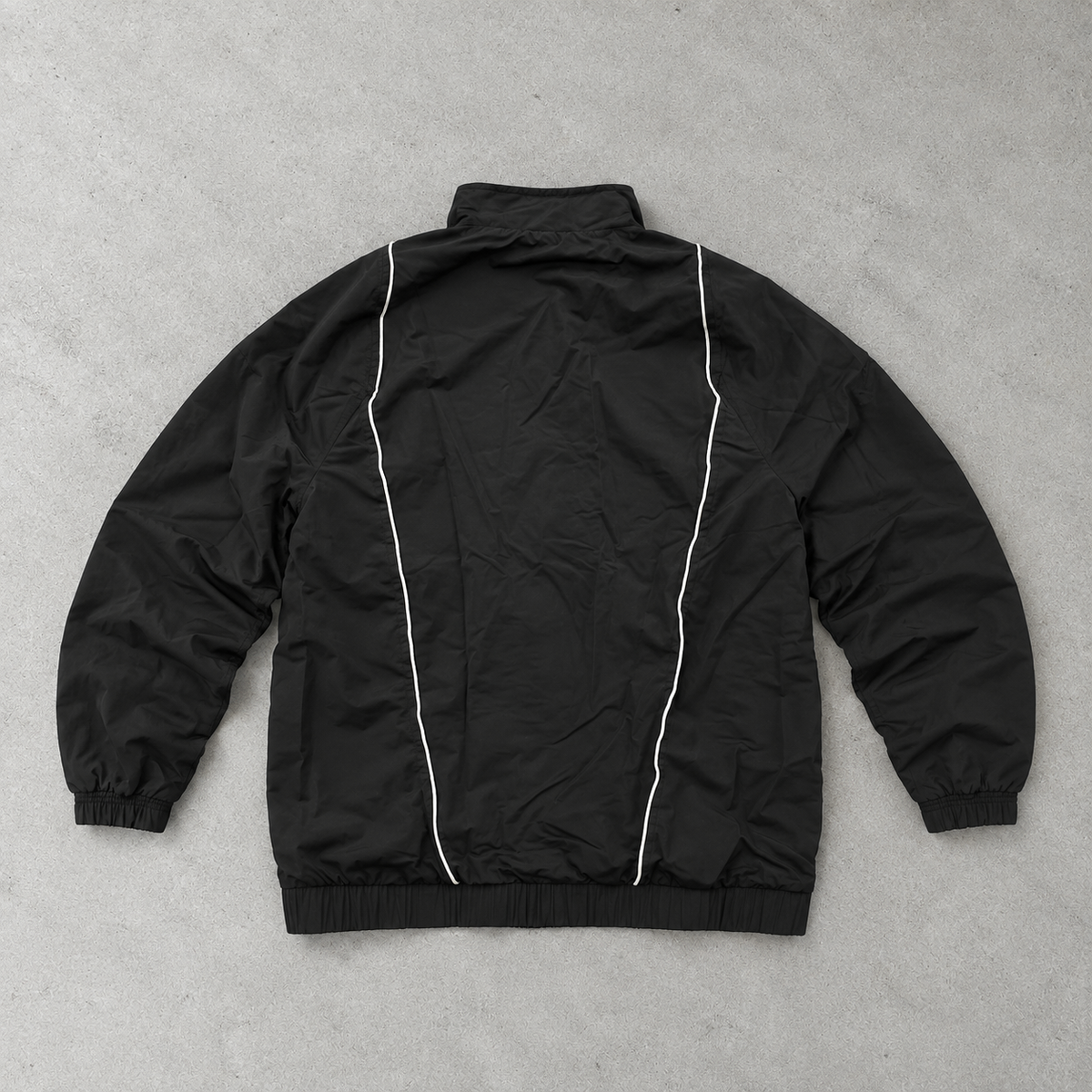 Olympique Lyonnais Adidas Jacke Schwarz / Gelb Limitiert (M)
