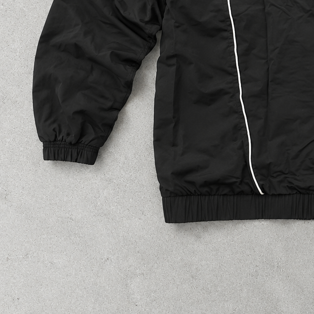 Olympique Lyonnais Adidas Jacke Schwarz / Gelb Limitiert (M)