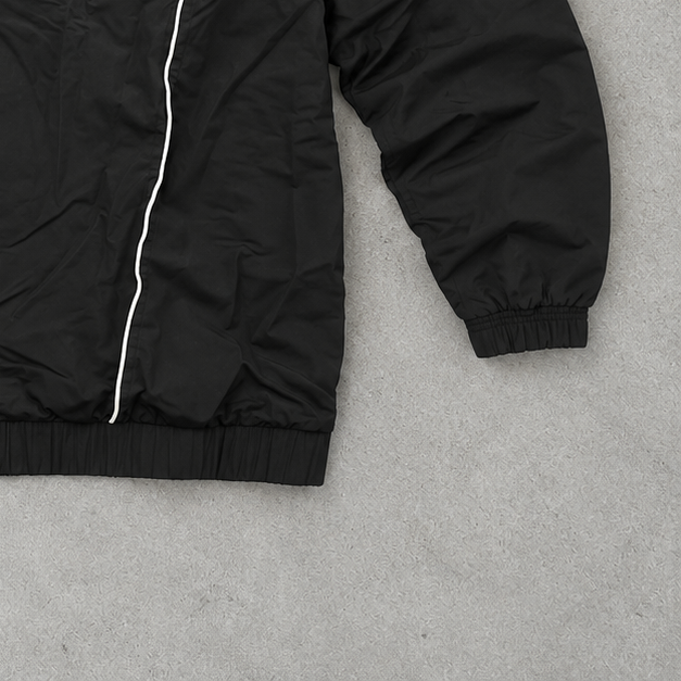Olympique Lyonnais Adidas Jacke Schwarz / Gelb Limitiert (M)