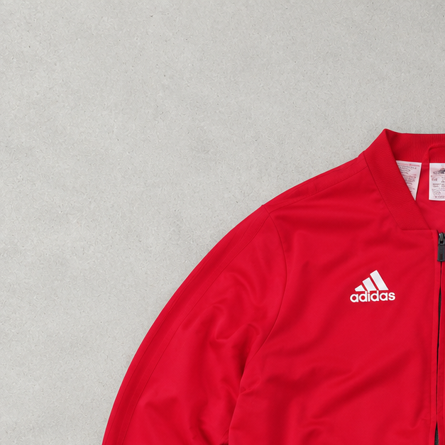 Adidas Windbreaker Rot, Marineblau Rare (Size M)