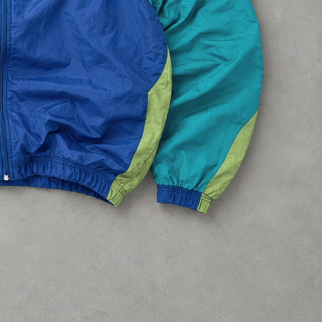 Vintage Nike Track Jacket Blue/Turquoise Limited (L) Stitched Logo