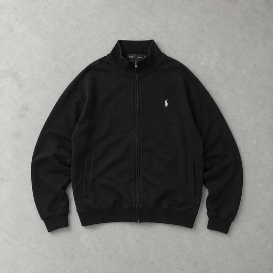 Ralph Lauren Jacket Schwarz Rare (XXL) Stitched Logo