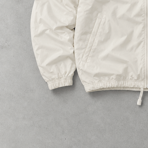 Brasilien Y2K Nike Windbreaker Creme, Beige Limited (M)