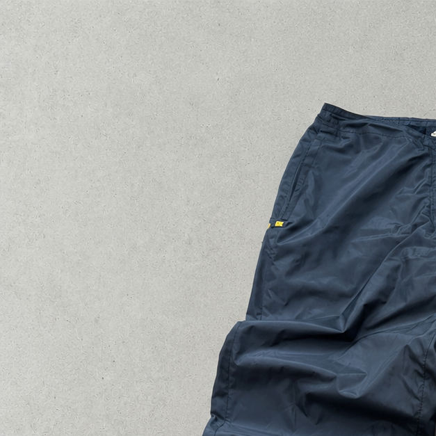 Y2K Adidas Track Pants Marineblau Rare (L)