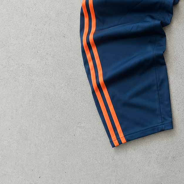 Manchester United ADIDAS Track Pants Orange / Navy Limited (S)