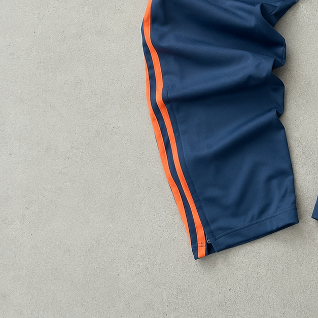 Manchester United ADIDAS Track Pants Orange / Navy Limited (S)