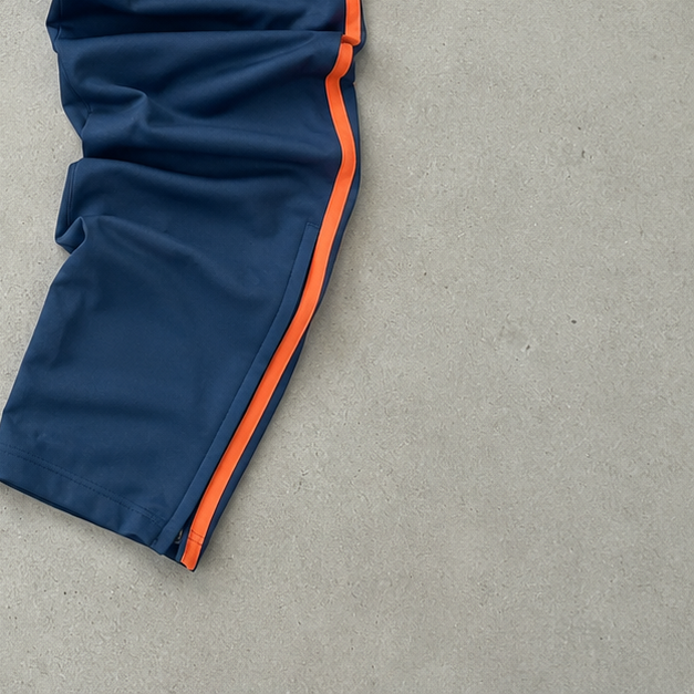 Manchester United ADIDAS Track Pants Orange / Navy Limited (S)