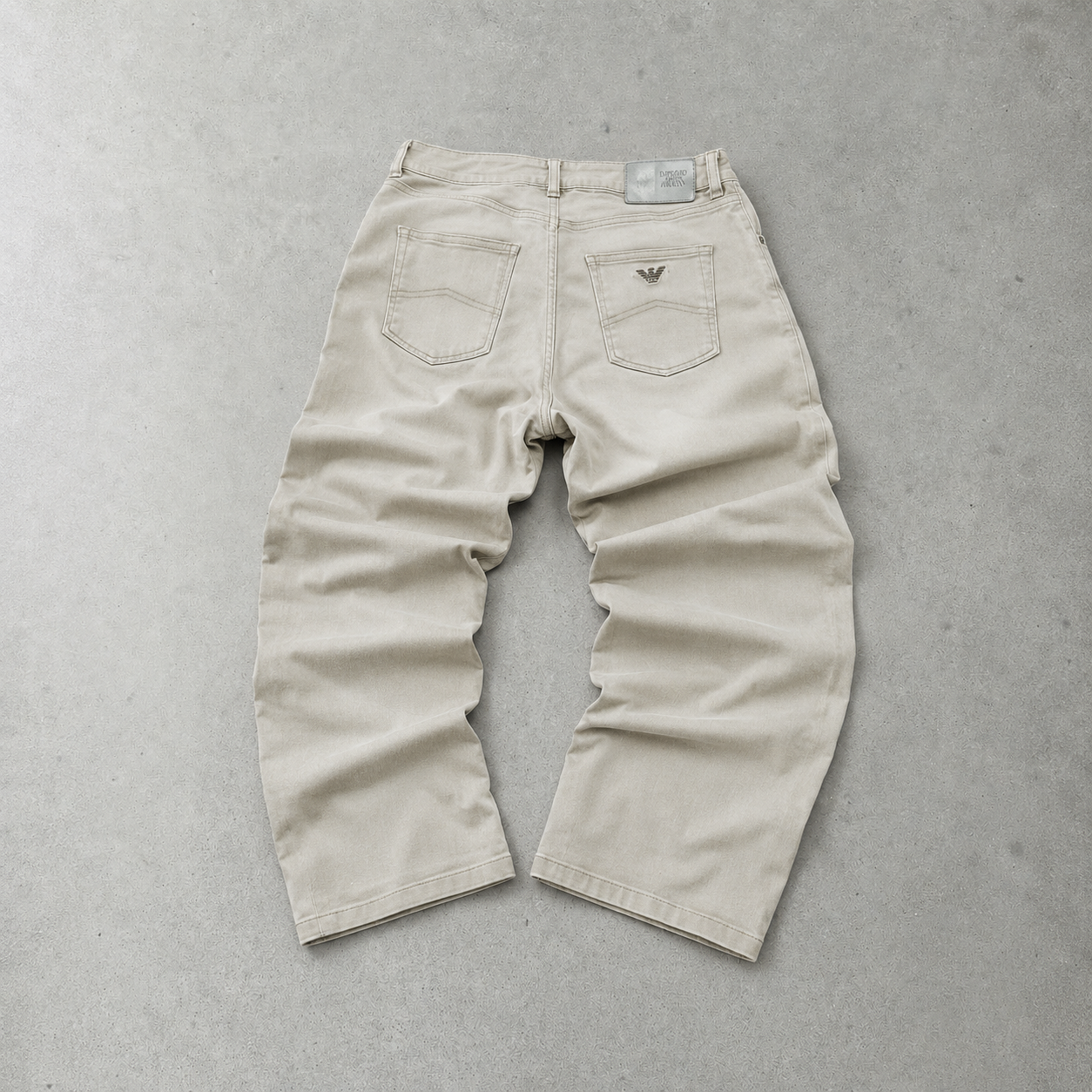 Armani Jeans Denim Pants Creme Rare (W30 | DE 46)