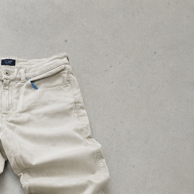 Armani Jeans Denim Pants Creme Rare (W30 | DE 46)