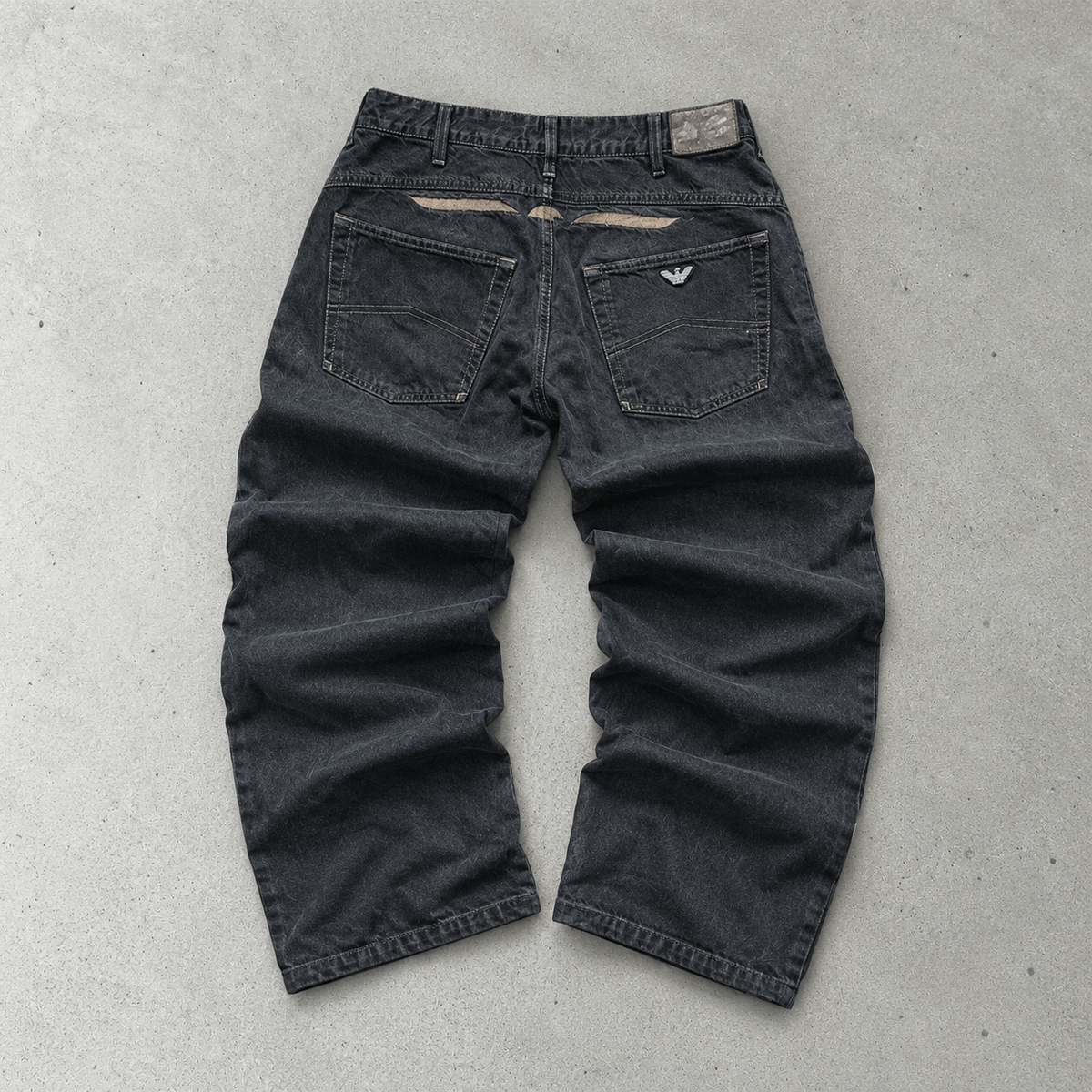 Y2K Armani Jeans Jeans Black Limited (W32 | DE 48)