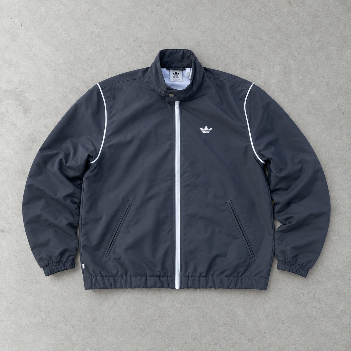 Adidas Jacke Marine / Weiß Selten (S)