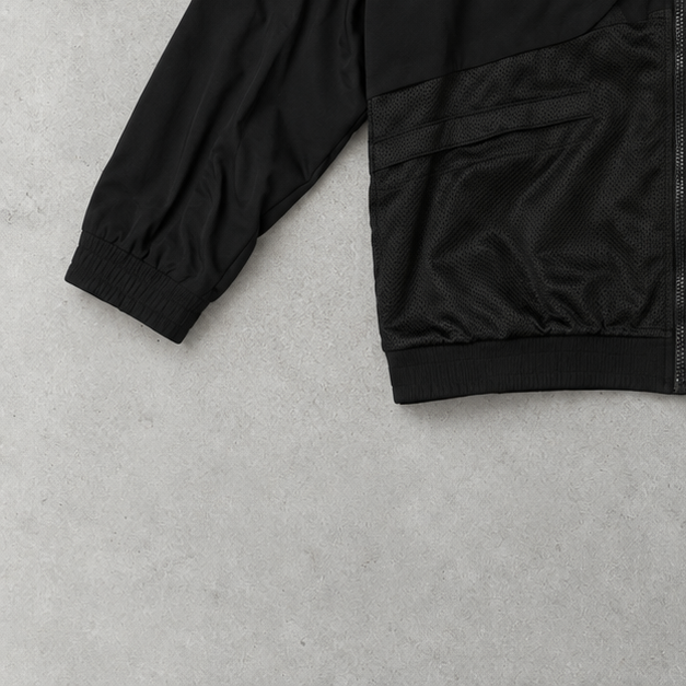Champion Track Jacket Schwarz, Weiß Rare (XL)