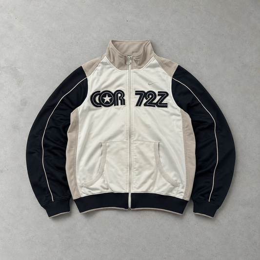 Juventus Y2K Nike Track Jacket Creme Rare (S)
