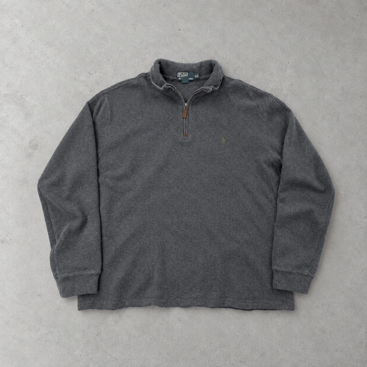 Ralph Lauren Sweater Blau Rare (XXL) Stitched Logo