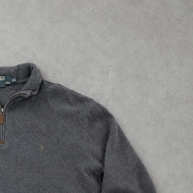 Ralph Lauren Sweater Blau Rare (XXL) Stitched Logo