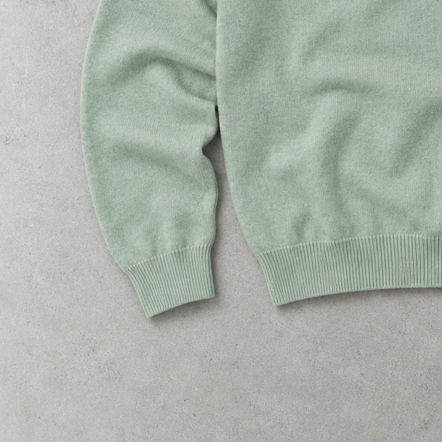 Polo Ralph Lauren V-Neck Sweater Mintgrün Rare (L)