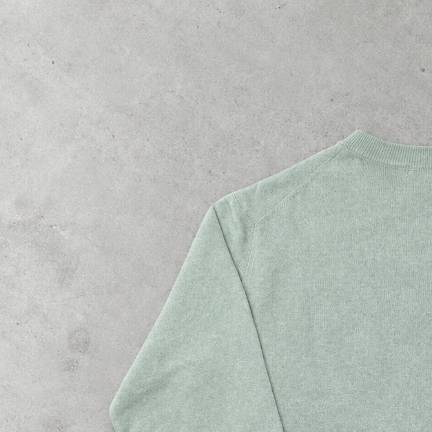 Polo Ralph Lauren V-Neck Sweater Mintgrün Rare (L)