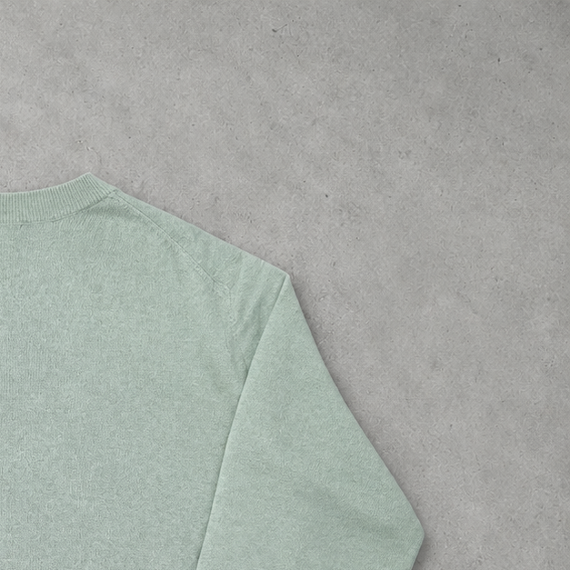Polo Ralph Lauren V-Neck Sweater Mintgrün Rare (L)